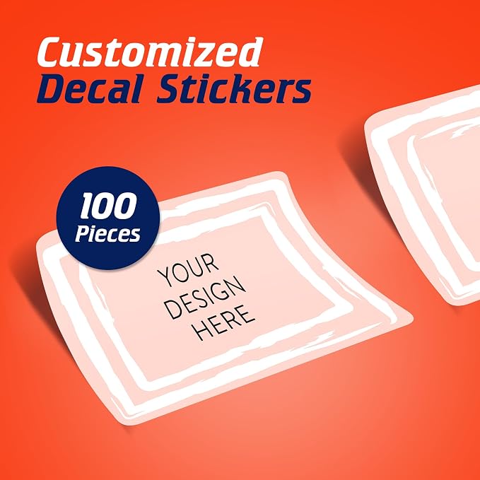 100 Custom Vinyl Stickers - Image 2