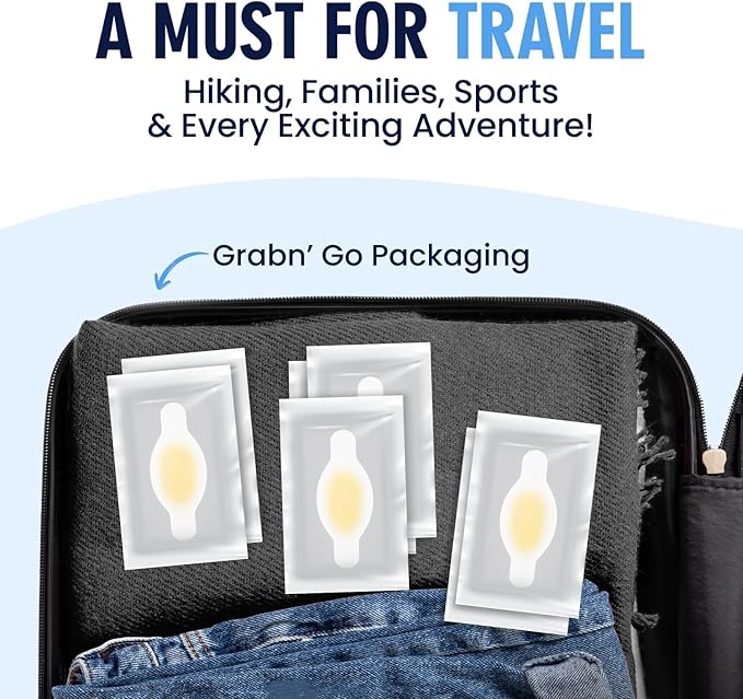 Dr. Frederick's Original Better Blister Bandages - 24 ct - Healing Blister Pads - Grab-N-Go - Water Resistant - 40% More Cushioning - Hydrocolloid - Feet, Toe, & Heel Blister Prevention - Toe Pack