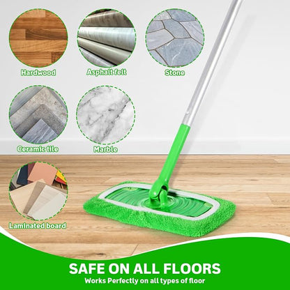 6 Pack Reusable Microfiber Mop Pads Compatible - Image 5