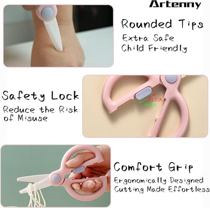 Ceramic Baby Food Scissors Kids - Image 3