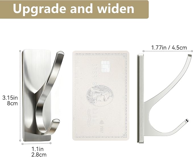 pickpiff Self Adhesive Coat Hooks - Image 3