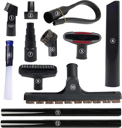 12 Pcs Universal Vacuum Attachments by GEBDSM