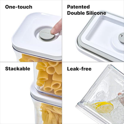 VAKUEN Premium Airtight Food Storage Containers Mega 8P/Set. Total 46.11cup - Image 6