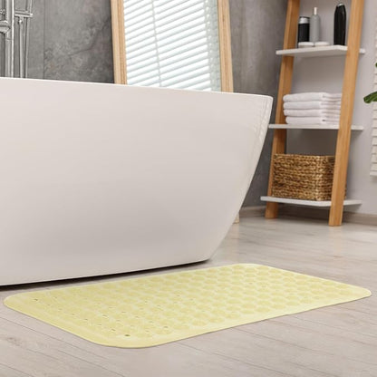 Dunzy 12 Pcs Non Slip Bath Mats 27.6x14.2 Inches TPE Bathtub Mats - Image 5