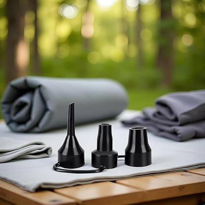 3 Sizes Black Air Pump Replacement Nozzles, Plastic Pump Nozzles, Inflatable - Image 5