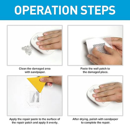 Spackle Wall Repair Kit, Drywall Repair Patch Kit, Wall Mending Agent Putty - Image 3