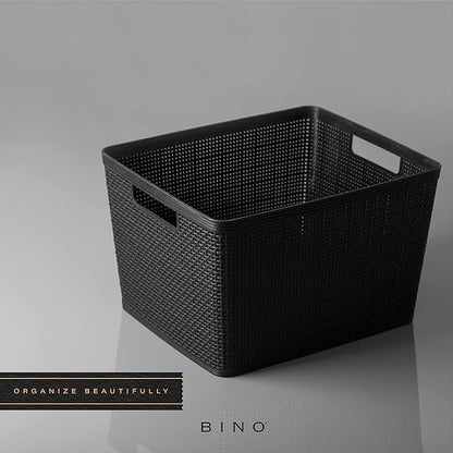 BINO | Woven Plastic Basket | Large, Space - Image 6
