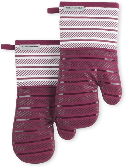KitchenAid Albany Oven Mitt 2-Pack Set by KitchenAid
