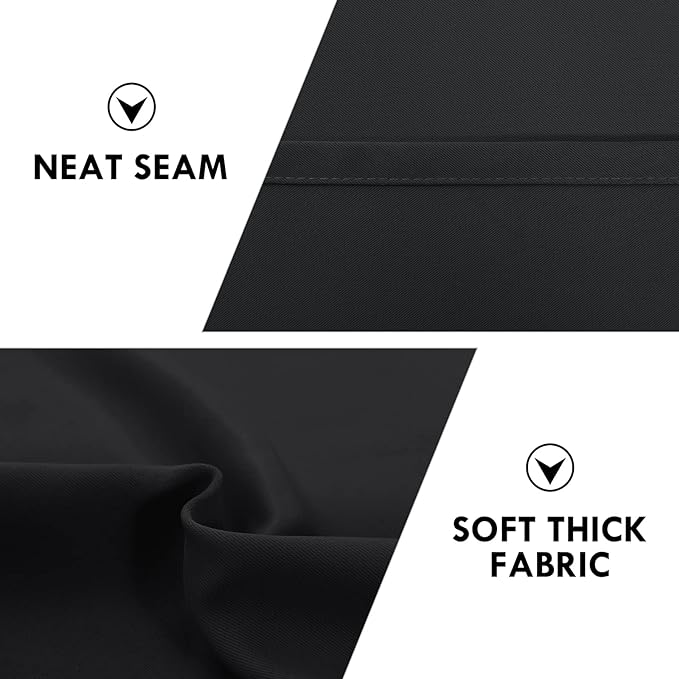 DWCN Blackout Curtains Room Darkening Thermal Insulated Bedroom Curtains Window - Image 6