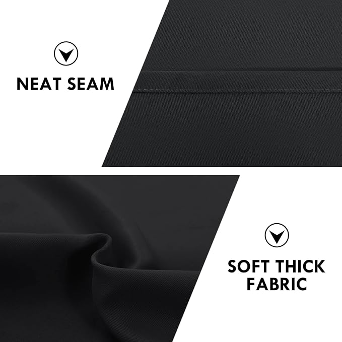DWCN Blackout Curtains for Living Room Thermal Insulated, Energy Saving & Noise - Image 6
