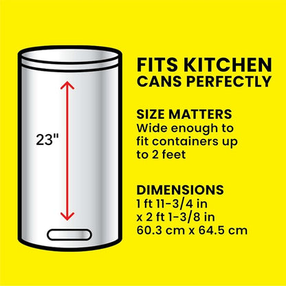 Glad Tall Kitchen Trash Bags 13 Gallon, MaxStrength Beachside Breeze Garbage - Image 4