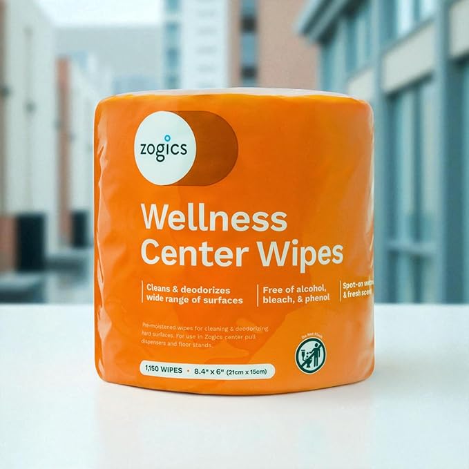 Zogics Wellness Center Cleaning Wipes – Gym Wipes - Image 2