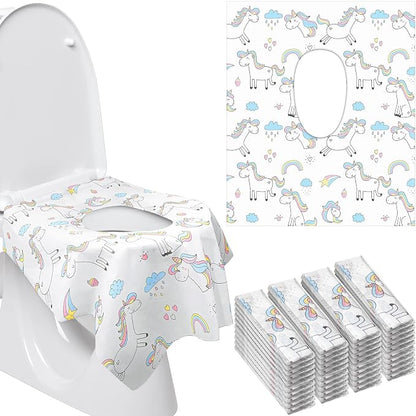 Mimorou 40 Pcs Toilet Seat Covers Disposable by Mimorou
