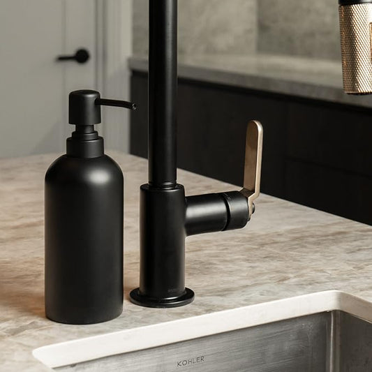 Soap Dispenser - Refillable Resin Pump Bottle - Image 2