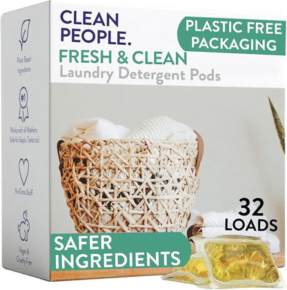 The Clean People Laundry Detergent Pods by CleanPeople