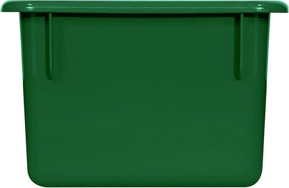 Wood Designs Cubby Storage Bin, Heavy Duty Plastic Containers - Image 5