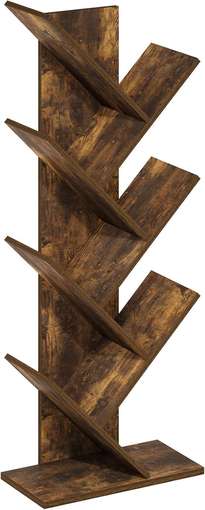 Furinno Tree Book Shelf, 7-Tier Bookshelf - Image 4