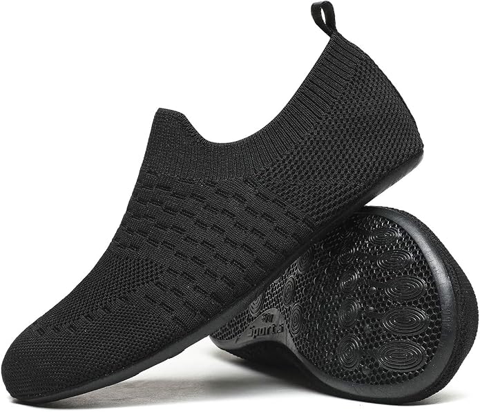 Adult Indoor House Slippers Socks Lightweight Non Slip Grip House Home Shoes by CanLeg