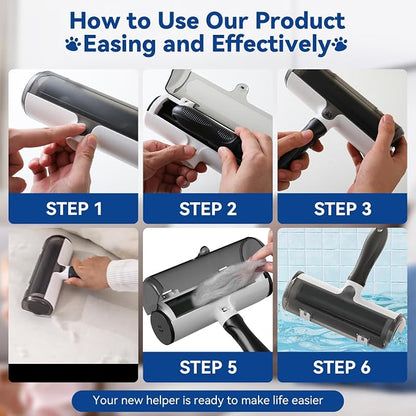 Belife Pet Hair Remover Roller Reusable Lint Roller - Image 3