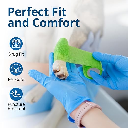 Disposable Nitrile Exam Gloves, Nitrile Gloves Disposable Latex Free, Medical - Image 2