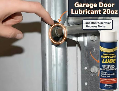 Premium Heavy-Duty Garage Door Lubricant 20oz – Long-Lasting, Hinges & Locks - Image 3