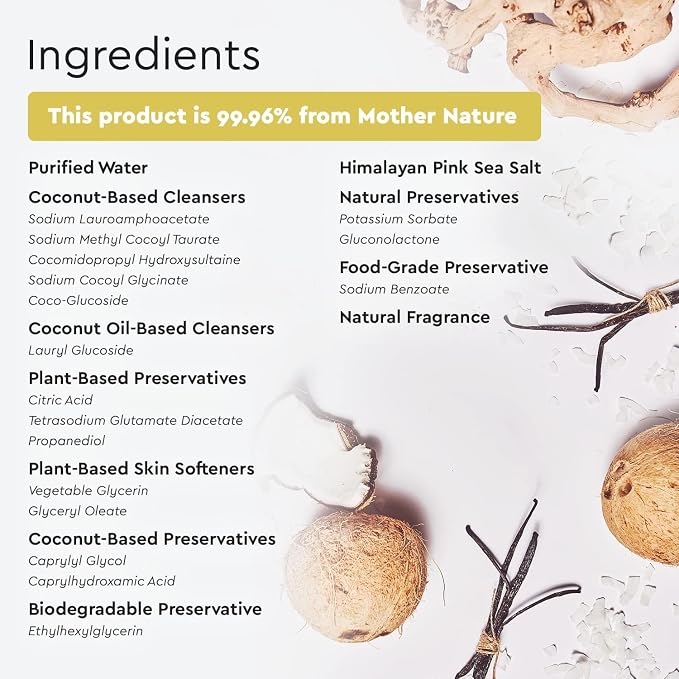 Puracy Body Wash, Natural Body Wash, 98.6% Pure Plant Ingredients, Moisturizing - Image 5
