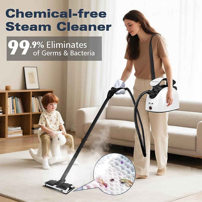 Steam Cleaner, Handheld Steamer - Image 2