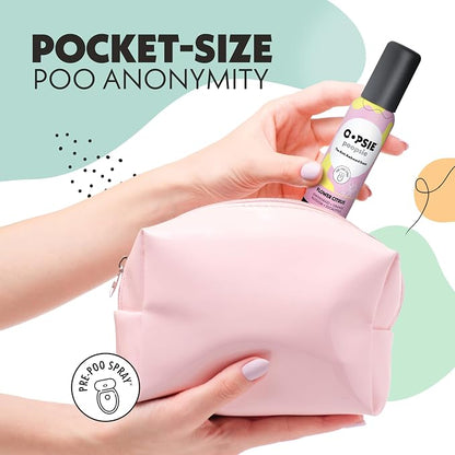OOPSIE POOPSIE - Flower Citrus - Before & After You Go Toilet Spray 2oz - - Image 4