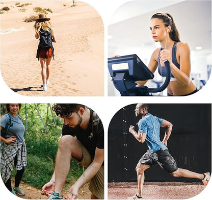 fenglaoda 8 Pairs Compression Socks for Men & Women 20-30 mmHg Knee High Nurse Pregnant Running Medical and Travel Athletic