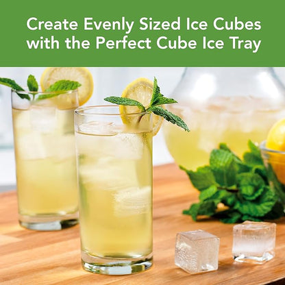Tovolo Silicone Ice Cube Tray Oyster Gray Pack of 2 BPA Free Ice Tray Mold - Image 2