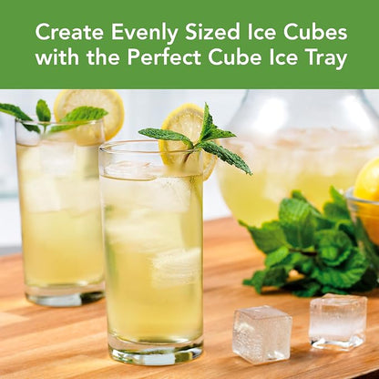 Tovolo Silicone Ice Cube Tray Stratus Blue Pack of 2 BPA Free Ice Tray Mold - Image 2