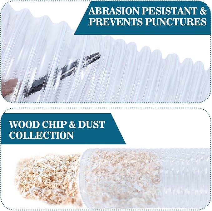 2.5 inches 30 ft PVC Dust Collection Hose - Image 4