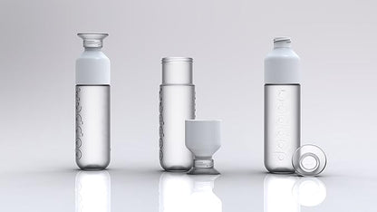 Preserve Dopper Water Bottle, 15.25 Ounce, Pure White