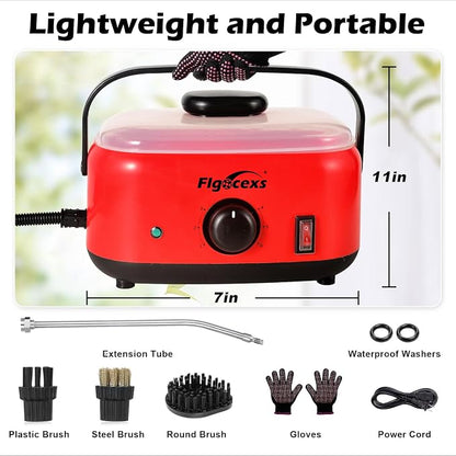 Handheld Steam Cleaner, 2500W High Temperature High Pressure Steam Cleaner - Image 7