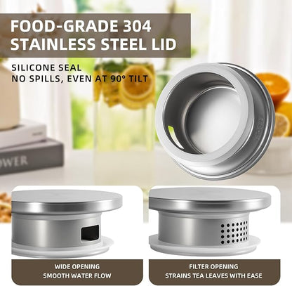 2 Pack Square Glass Water Pitcher - Image 6