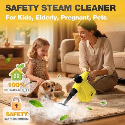 Pressurized Handheld Steam Cleaner, Portable Multi-Surface Cleaner - Image 6