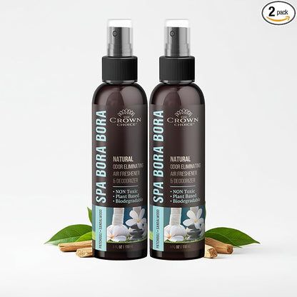 Non-Toxic Odor Eliminator, Natural Sandalwood & Patchouli Air Freshener Spray by TheCrownChoice