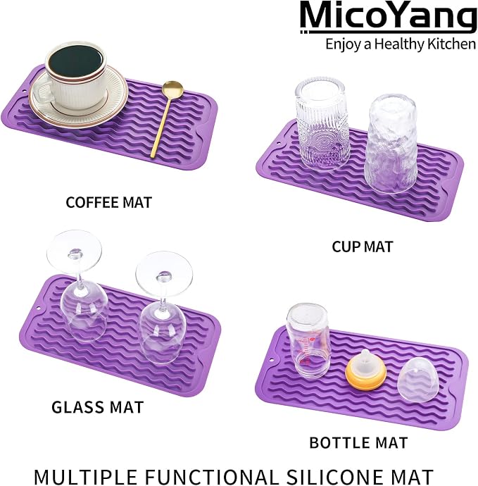 MicoYang Silicone Dish Drying Mat - Image 4