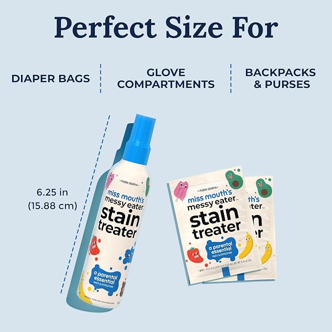 Miss Mouth's Messy Eater Stain Treater Spray - 4oz Stain Remover - Newborn & - Image 8