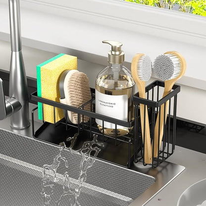Sponge Holder & Sink Caddy Organizer by FindJoyinaTidyKitchen