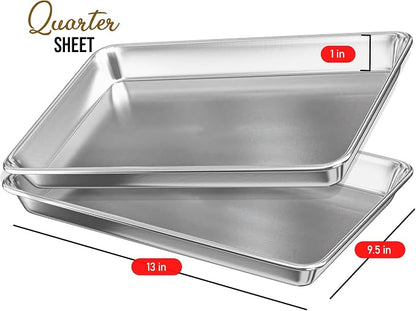 Eatex Aluminum Baking Sheet Set - Image 2