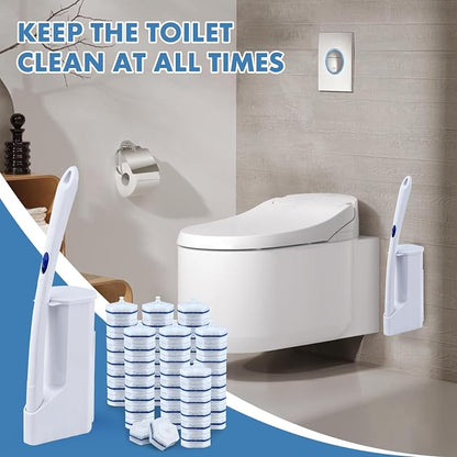 COBETE Disposable Toilet Brush Wand Kit - Image 6