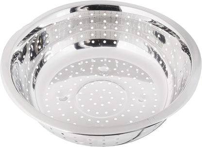 Winco Chinese Colander with 5mm Holes, Stainless Steel - Image 2