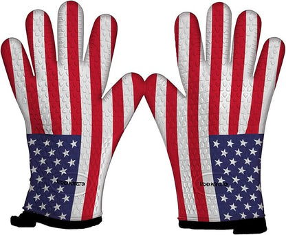 KITCHEN PERFECTION Silicone Smoker Oven Gloves -Extreme Heat Resistant BBQ by Kitchenperfection