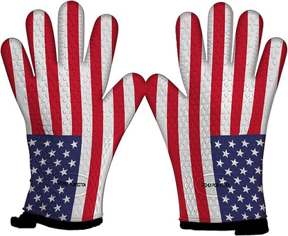 Kitchen perfection XL Silicone Smoker Oven Gloves-Extreme Heat Resistant BBQ by Kitchenperfection