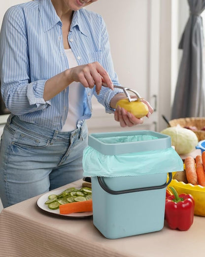 1.2 Gallon Small Trash Bags Garbage Bags, AYOTEE Mini Compostable Strong - Image 8