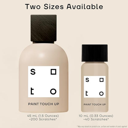 soto Off-White Paint Touch Up, Matte Finish — 10 Milliliters of Scratch Repair - Image 2