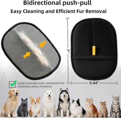 2Pcs Electrostatic Pet Hair Removal Gloves - Image 5
