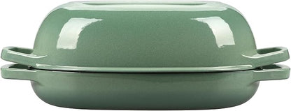 EDGING CASTING Enameled Cast Iron Oval Dutch Oven Pot - Image 5