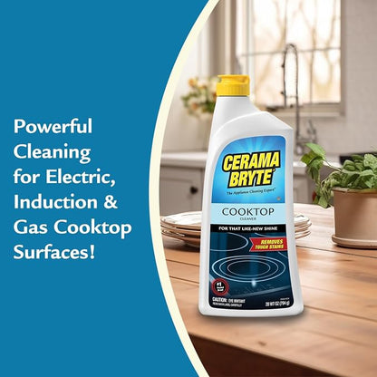 Cerama Bryte Removes Tough Stains Cooktop and Stove Top Cleaner - Image 6